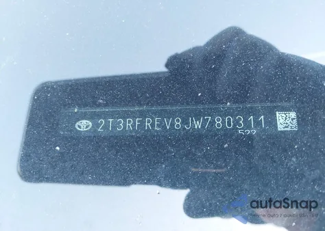 2018 Toyota Rav4 Xle from USA, damaged, VIN 2T3RFREV8JW780311